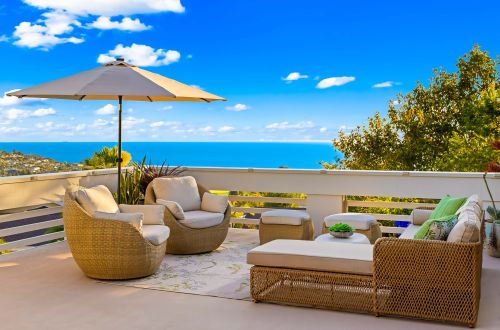 La Jolla Hilltop Haven with Ocean Views and Spa